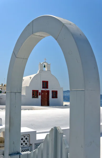 Santorini oia iglesia 04 —  Fotos de Stock