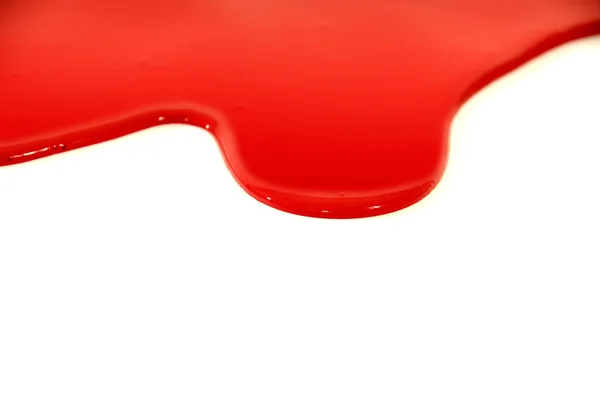 Tinta vermelha — Fotografia de Stock