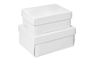 White boxes clipart