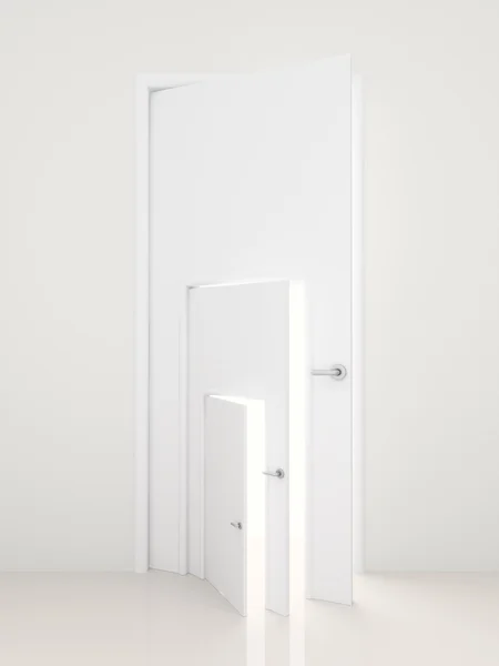 Open doors. — Stock Photo, Image