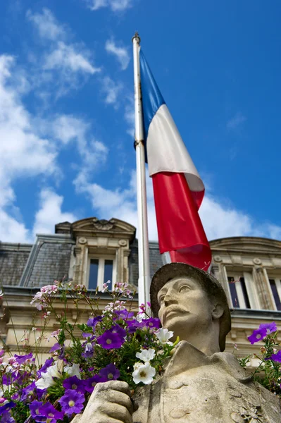 Memorial statue France — Stock Photo, Image