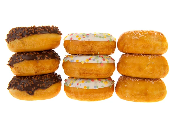Sugary sweet donuts — Stock Photo, Image