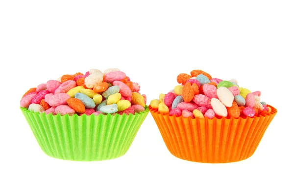 Słodycze w pucharach — Zdjęcie stockowe