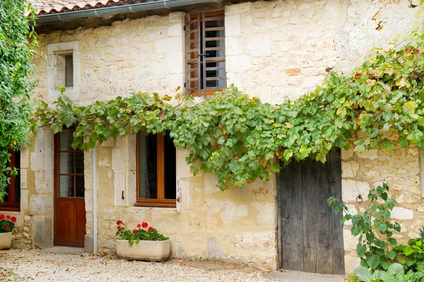 Романтический французский дом — стоковое фото
