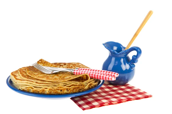 Baked pancakes — Stock Photo, Image