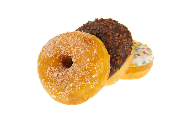 Сахарные пончики — стоковое фото