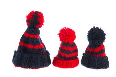 Winter hats clipart