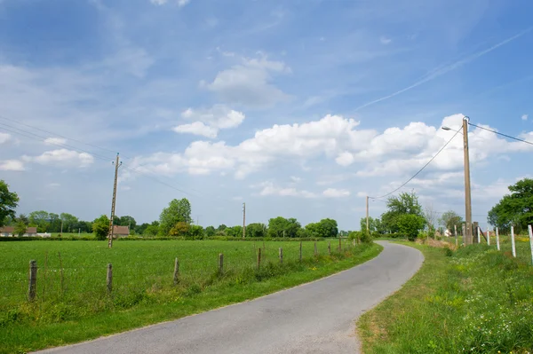 Typical French landscape — Stock Photo, Image