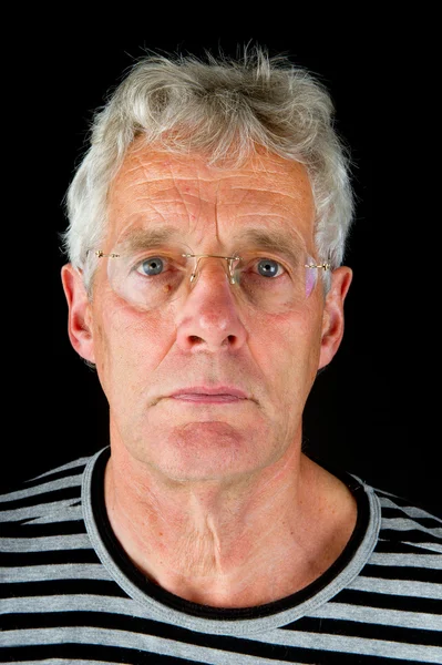 Портрет літнього чоловіка — стокове фото