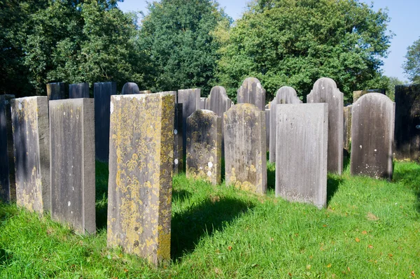 Дуже старий кладовище — стокове фото