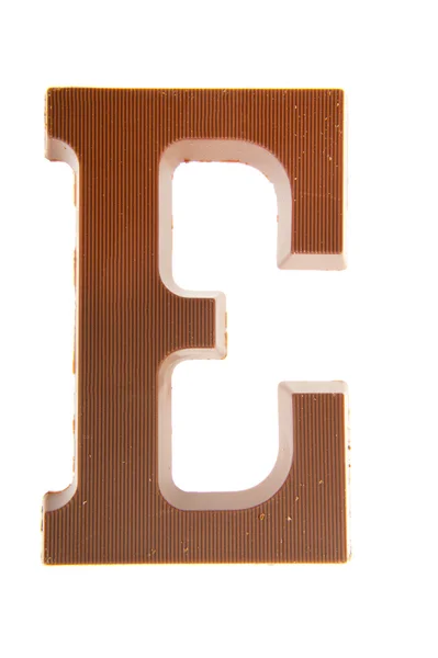 Čokoládové dopis — Stock fotografie
