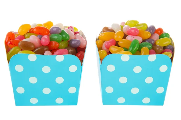 Schachteln bunte Bonbons — Stockfoto