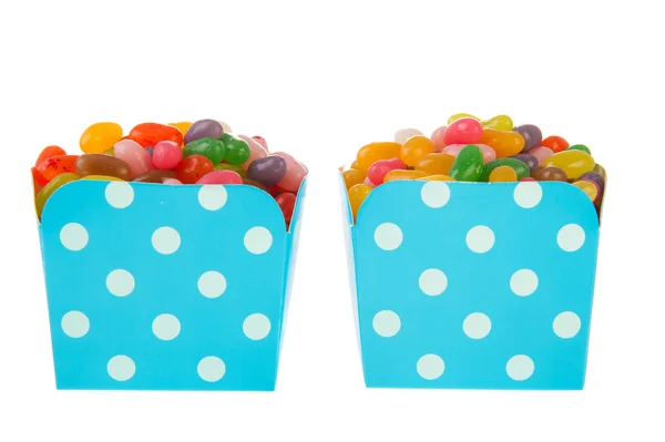 Картоны разноцветные конфеты — стоковое фото