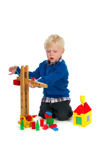 Играя в ребенка — стоковое фото
