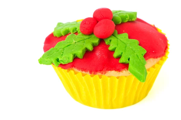Χριστούγεννα cupcake — Φωτογραφία Αρχείου