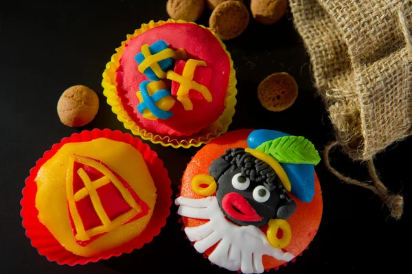 Sinterklaas Κύπελλο κέικ — Φωτογραφία Αρχείου