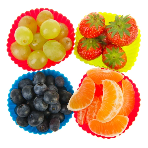 Frutas frescas de sortimento — Fotografia de Stock