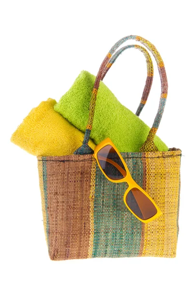 Beach bag — Stock Photo, Image