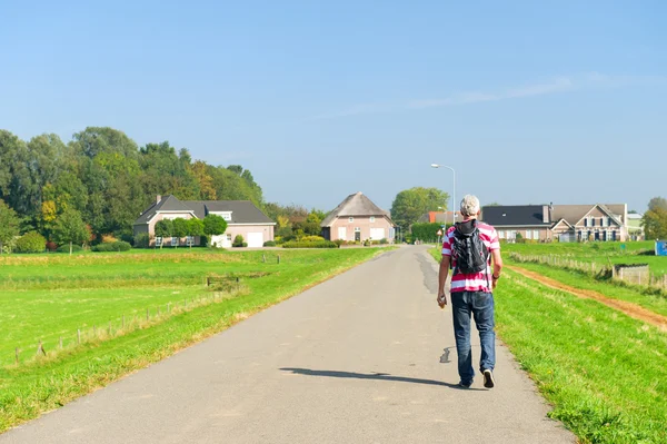 Пешие прогулки в Голландии — стоковое фото