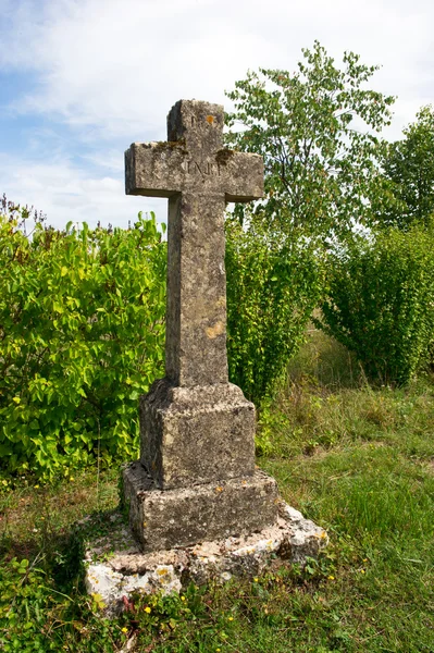 Kamenný kříž — Stock fotografie