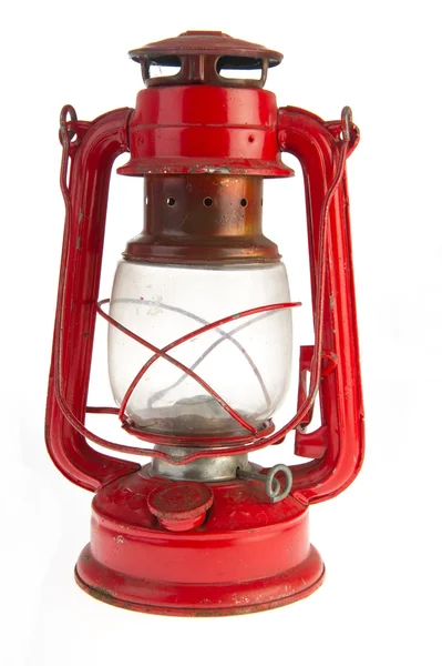 Rote Iol-Lampe — Stockfoto