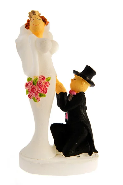 Wedding puppets — Stock Photo, Image