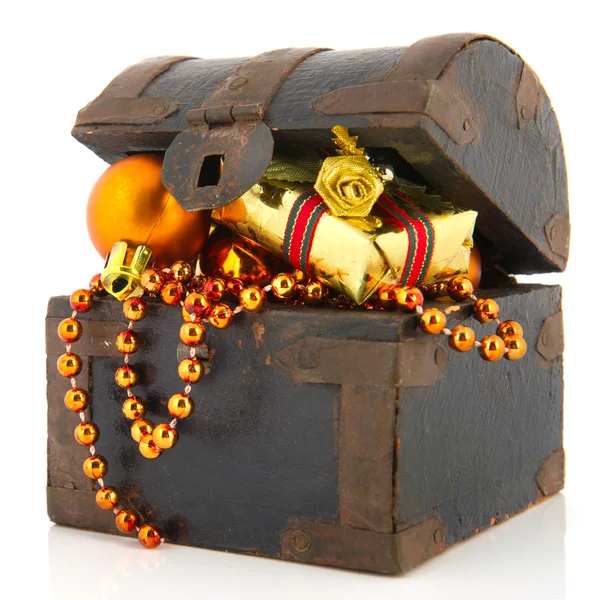 Treasury box for Christmas — Stock Photo, Image