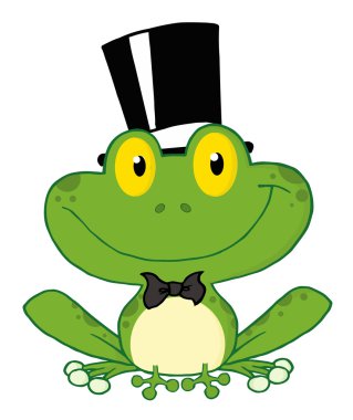 Frog Groom clipart