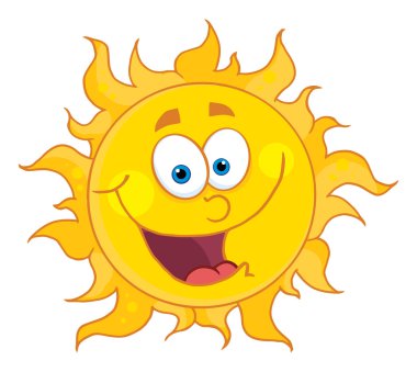 Happy Sun clipart