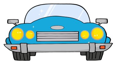 Mavi Cabrio araba