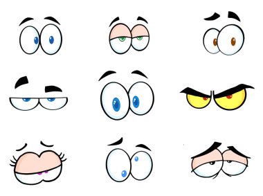 Expressional Eyes clipart