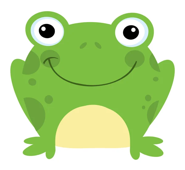 Усміхаючись жаба — стокове фото