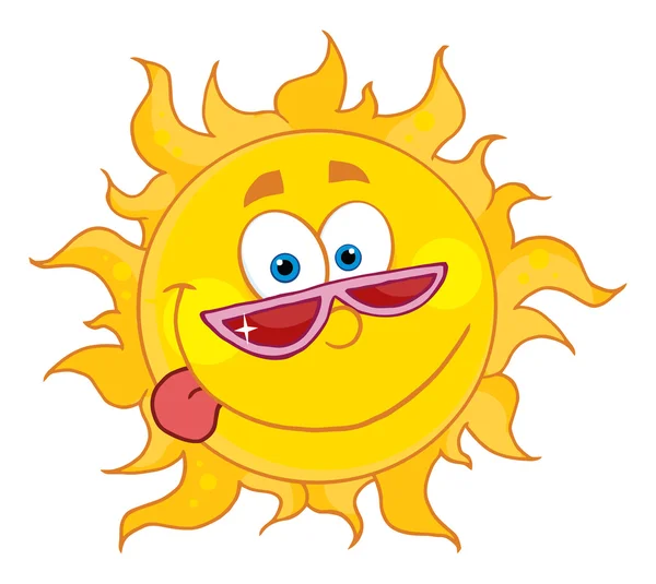 Tonları ile mutlu güneş — Stok fotoğraf