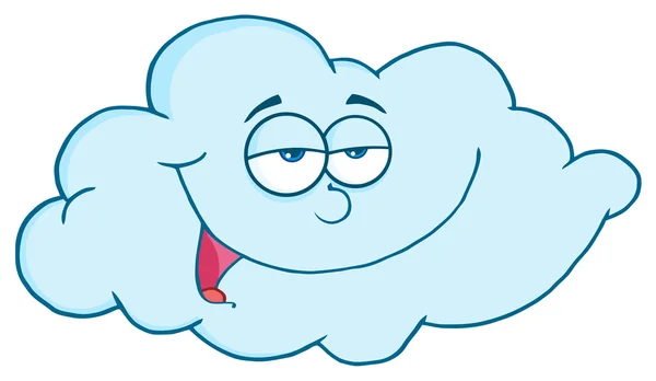 Pleased Blue Cloud — Stock Photo, Image