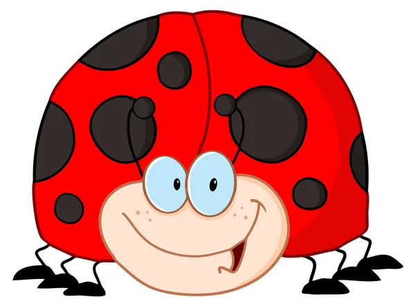 Happy Ladybug — Stock Photo, Image