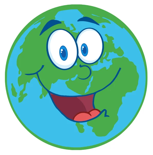 Pictures : cartoon earth day | Happy Earth Cartoon Character Under Text ...