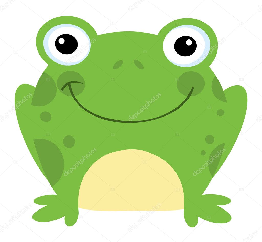 Smiling Frog — Stock Photo © HitToon #7276494