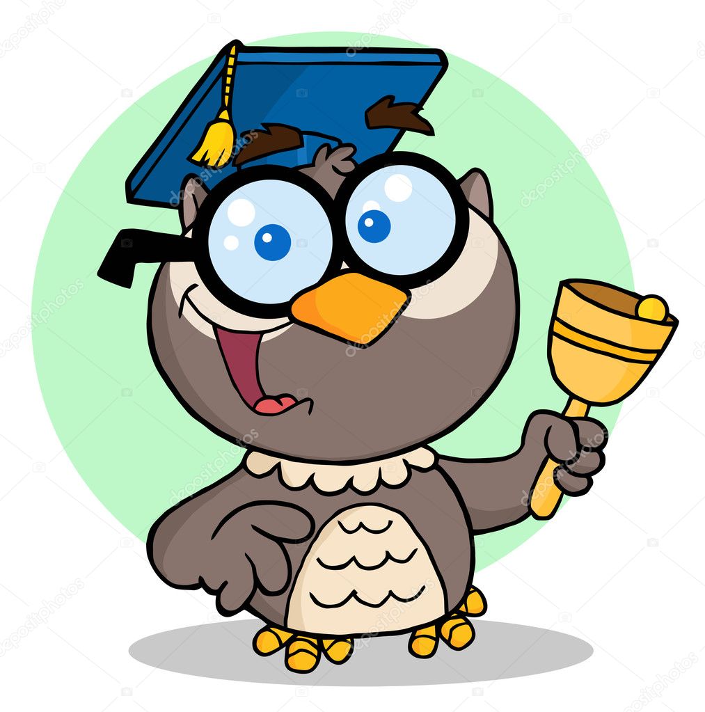 Professor Owl Ringing A Bell