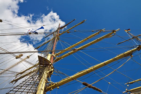 Masten på ett fartyg — Stockfoto