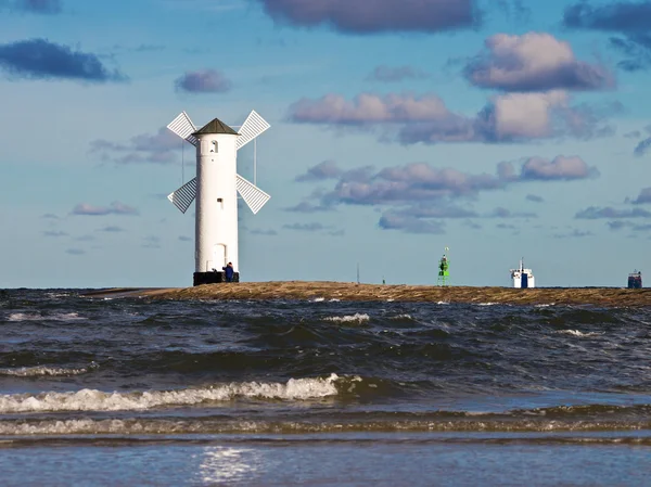 stock image Mole in Swinemuende