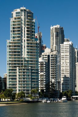 Canal Scene, Surfers Paradise, Queensland, Australia clipart