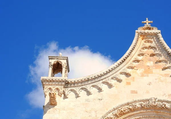 Detail der Kathedrale von Ostuni — Stockfoto