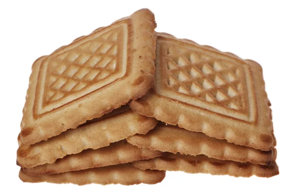 Composizione di sette gustosi biscotti . — Foto Stock