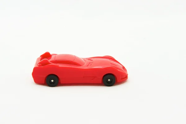 Red toy racing car — Stock Photo, Image