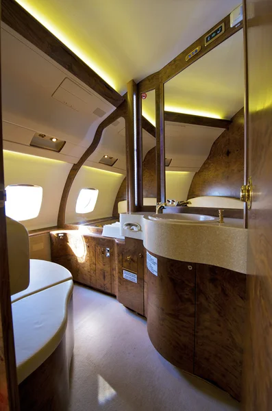Business jet — Stock fotografie