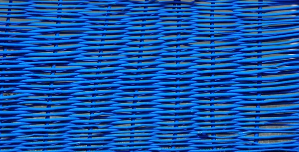 Blå staket — Stockfoto