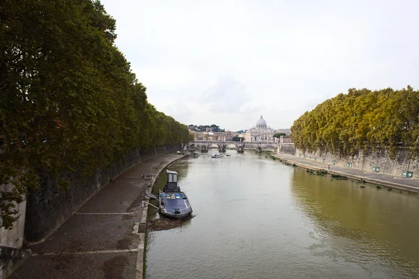 stock image Tiber in Rome.October.