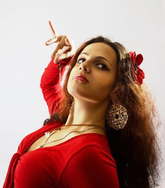 Danseuse de flamenco — Photo