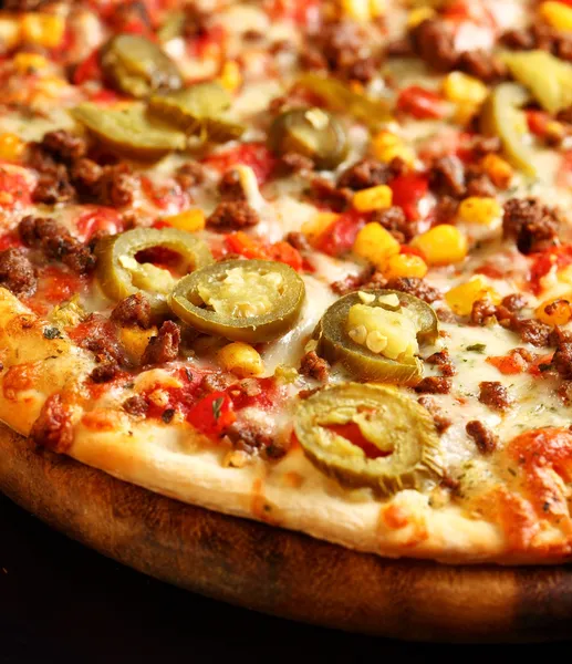Mexikansk pizza — Stockfoto