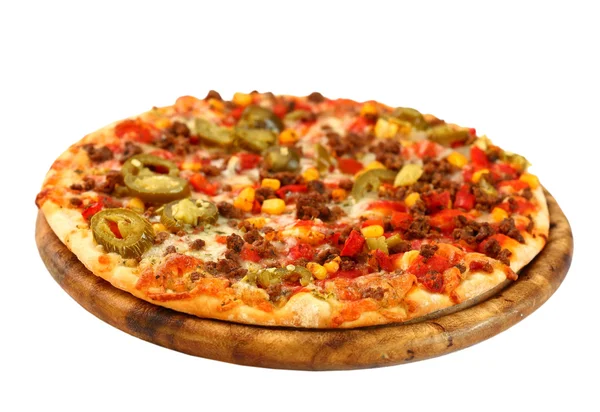 Pizza mexicana — Fotografia de Stock